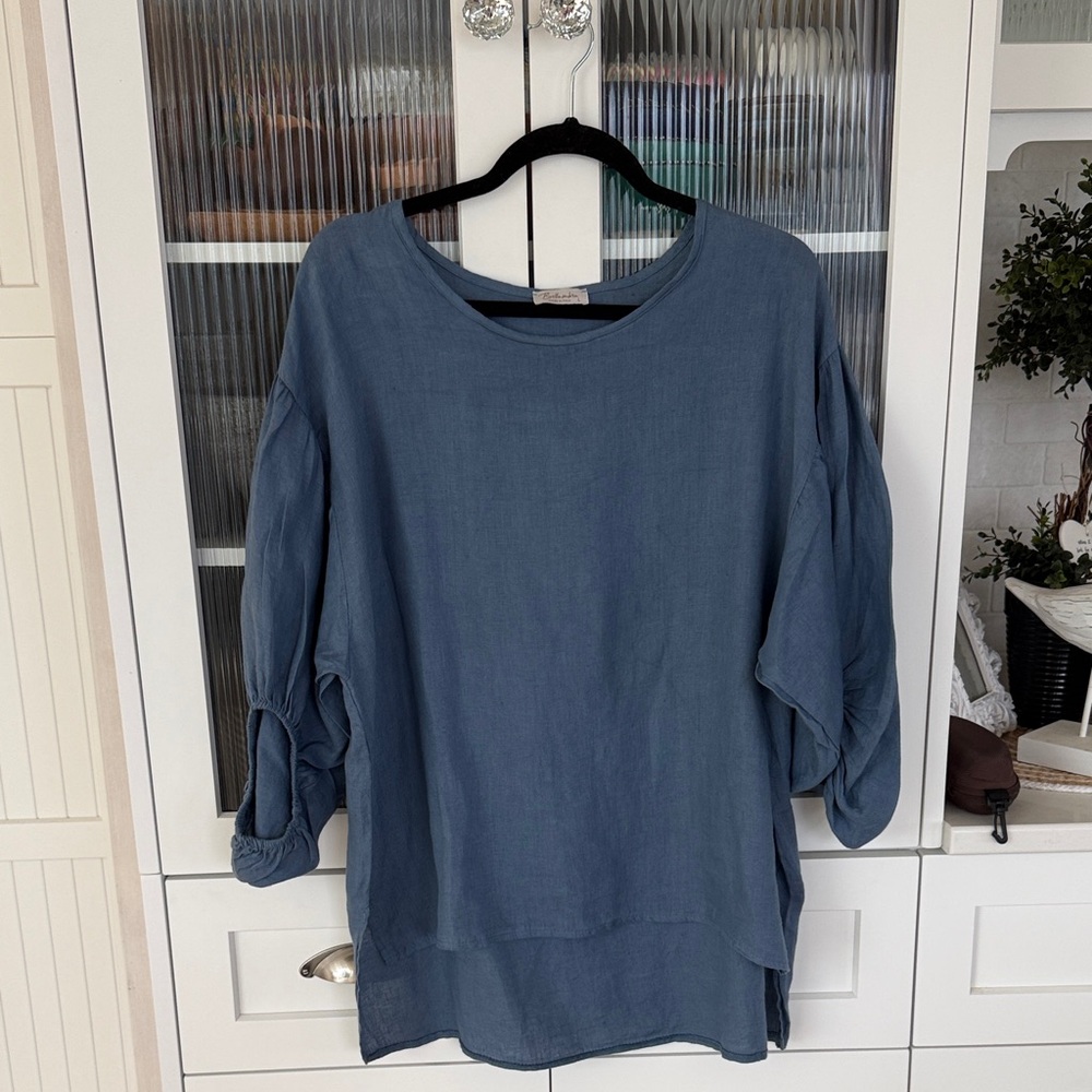 Made in Italy Bellaumbra 100%linen top